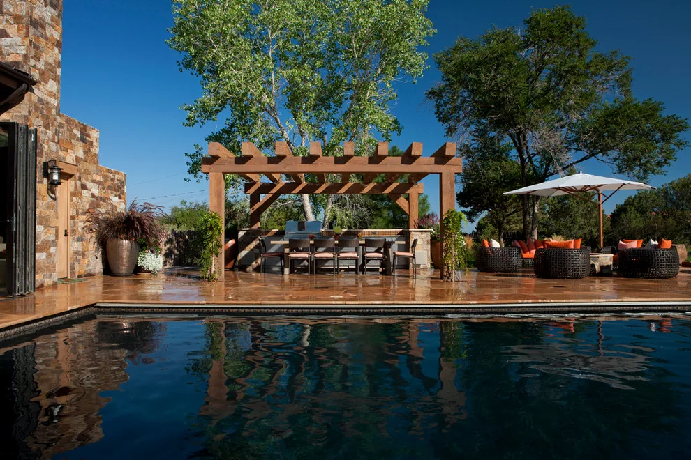 Swimming Pool Pavilion by Kinsey Architecture + Construction - Photo 6