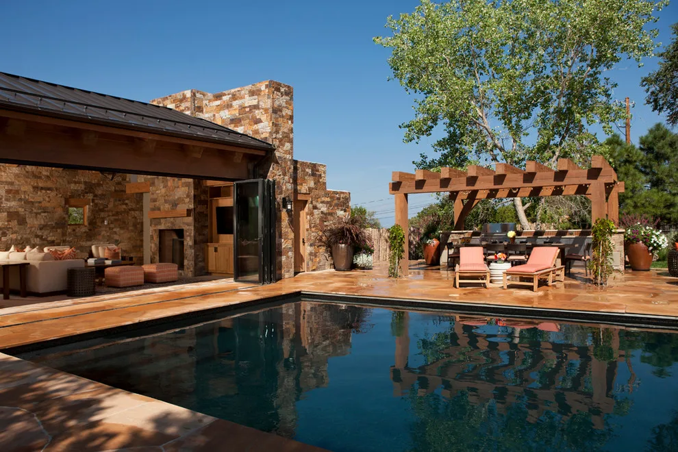 Swimming Pool Pavilion by Kinsey Architecture + Construction - Photo 9