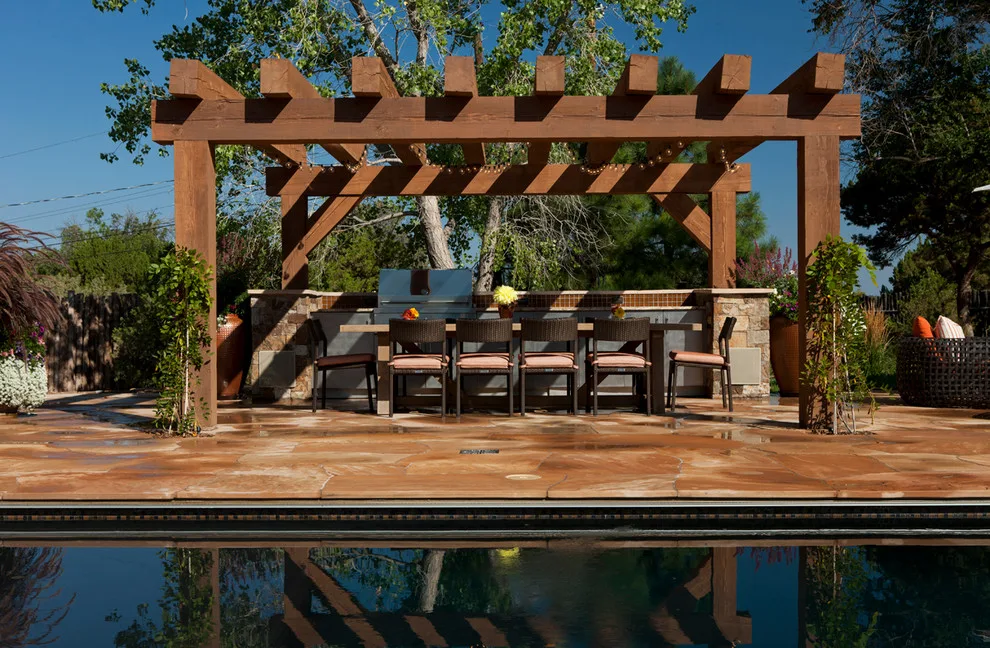 Swimming Pool Pavilion by Kinsey Architecture + Construction - Photo 3