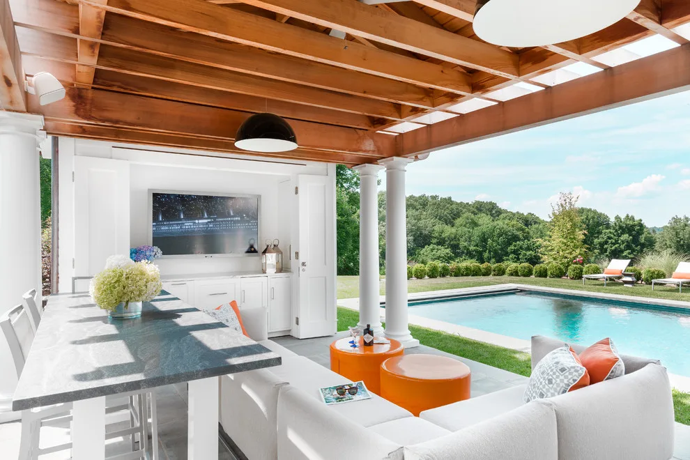 Swimming Pool Pavilion by Alisberg Parker - Photo 3