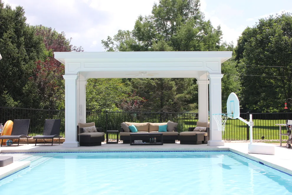 Pavilion by the Pool by Curtiss W. Byrne Architect, LLC - Photo 6