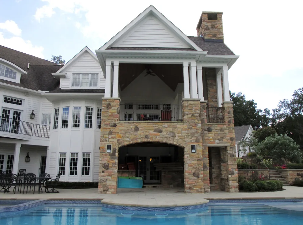 Terrace by the Pool by Joseph Myers, Architect, Inc. - Photo 9
