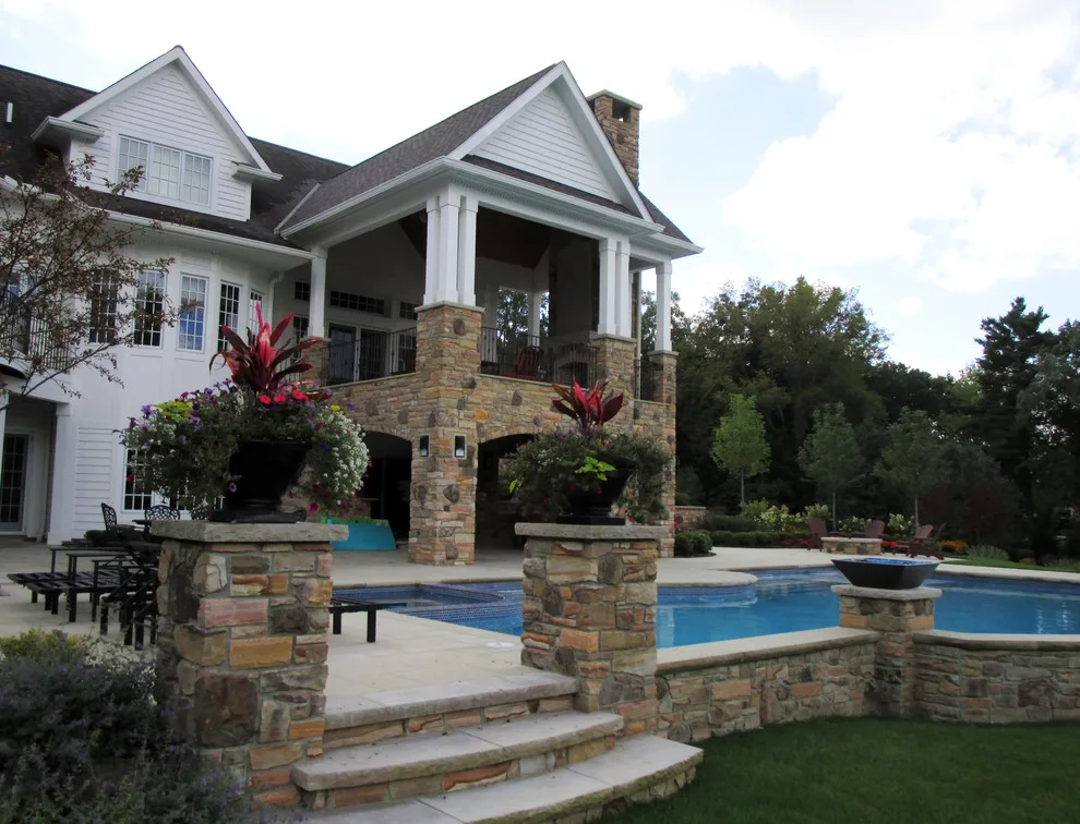 Terrace by the Pool by Joseph Myers, Architect, Inc. - Photo 13