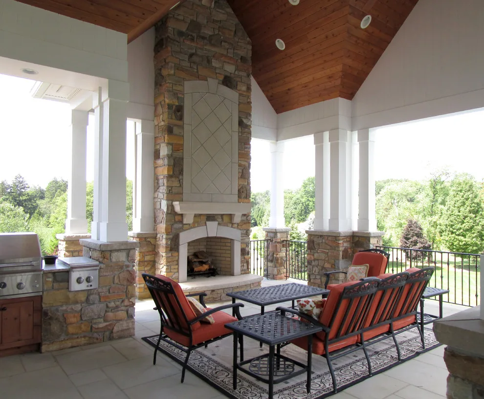 Terrace by the Pool by Joseph Myers, Architect, Inc. - Photo 8