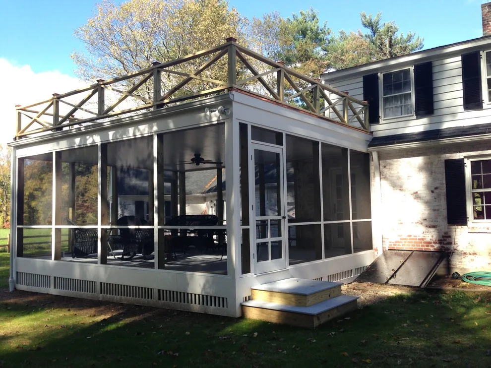 Country Home Porch Extension by Housatonic Architectural Services, LLC (closed) - Photo 3