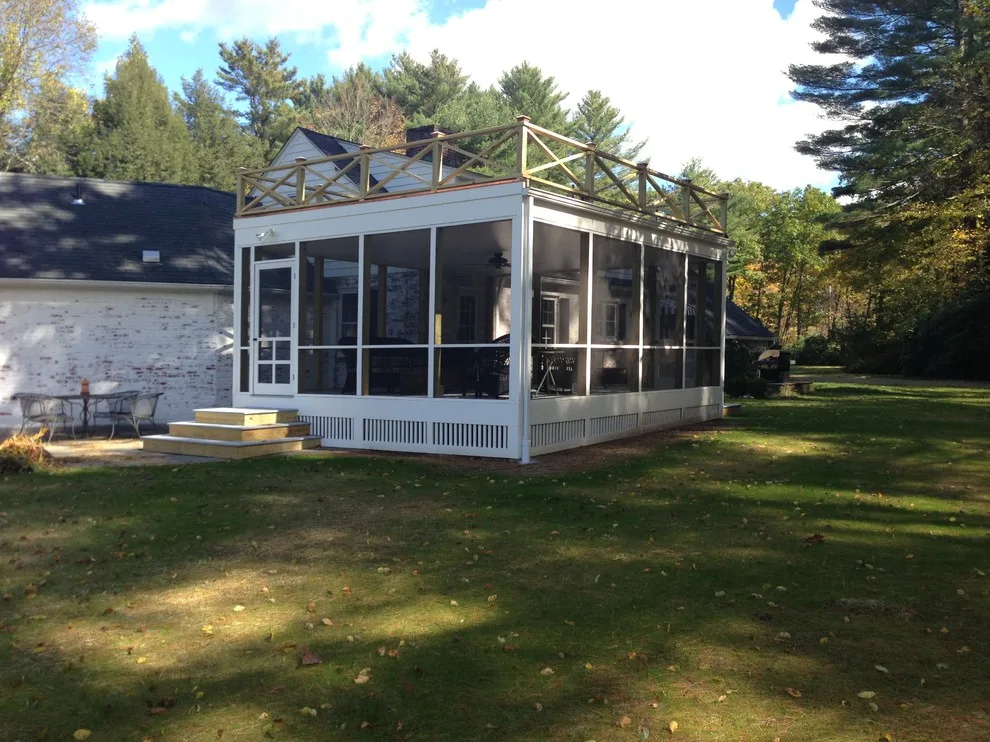 Country Home Porch Extension by Housatonic Architectural Services, LLC (closed) - Photo 2