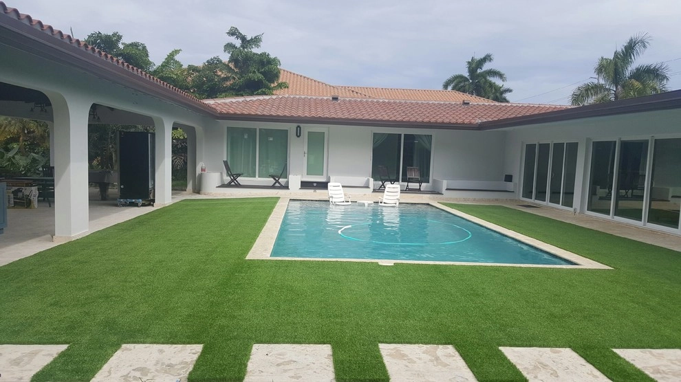 Galloway pool area by Tropical Turf - Photo 3