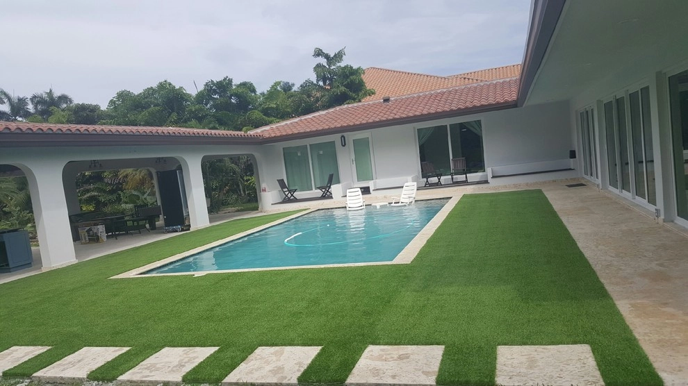 Galloway pool area by Tropical Turf - Photo 2