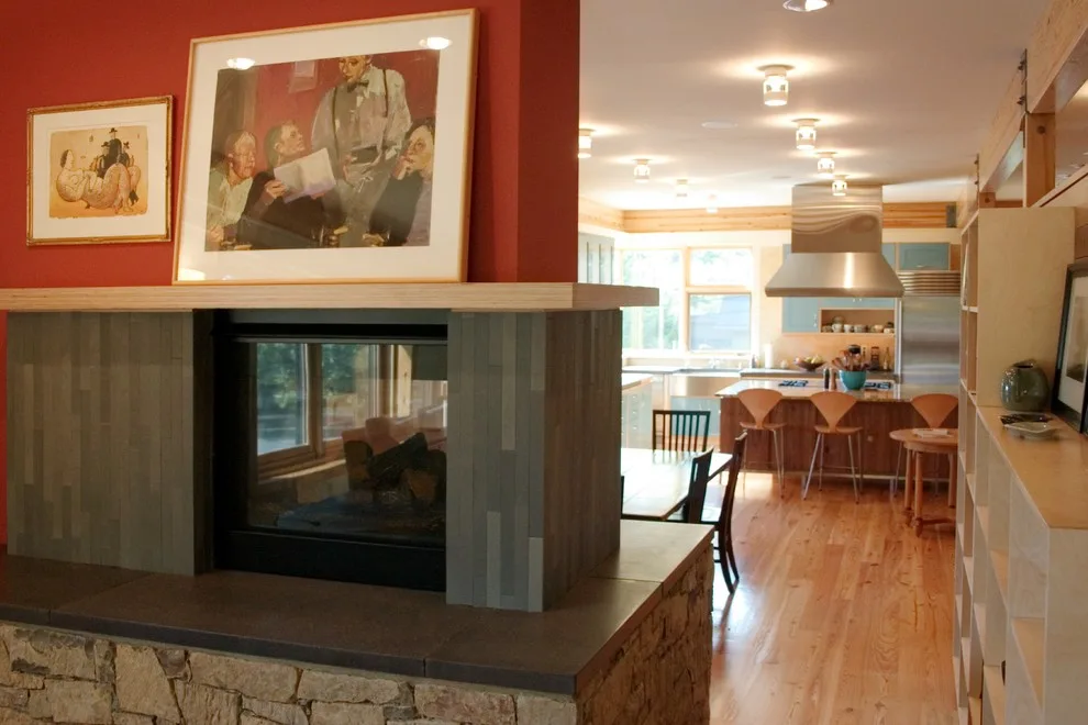 Beam and Post Residence by Lisa Schmitz Interior Design - Photo 6