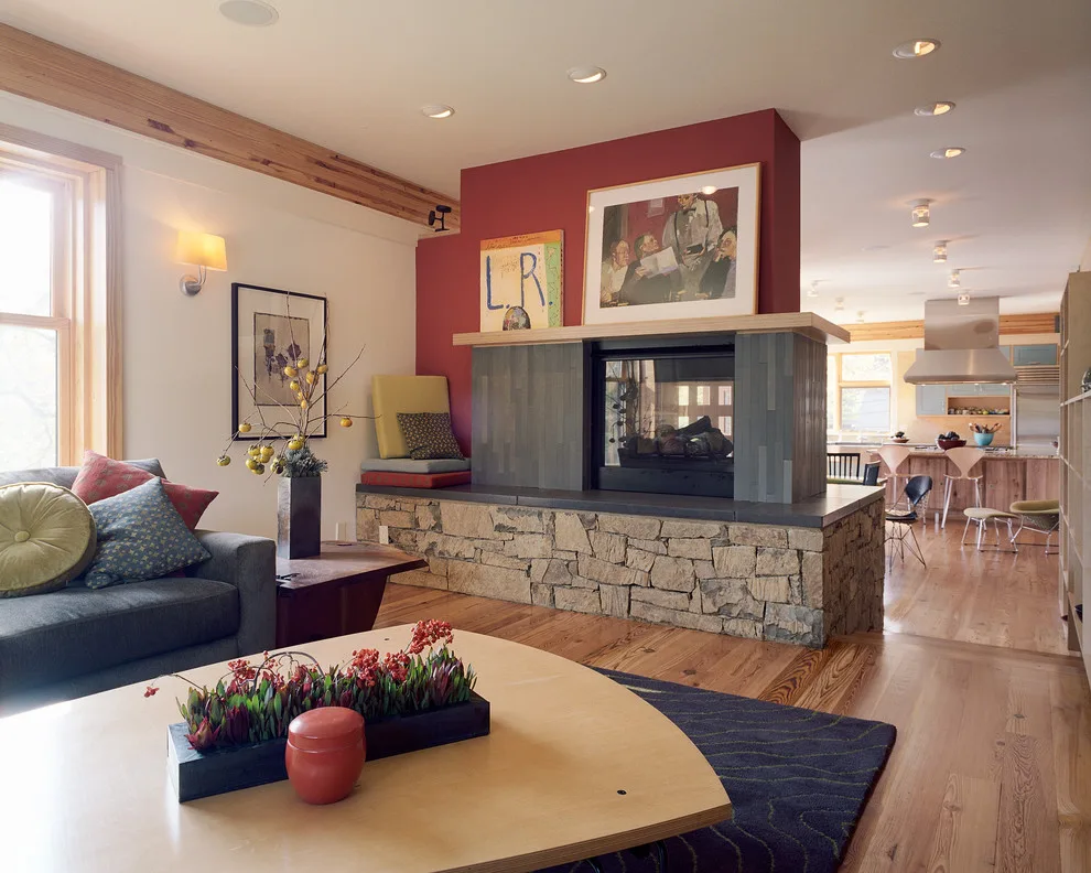 Beam and Post Residence by Lisa Schmitz Interior Design - Photo 4