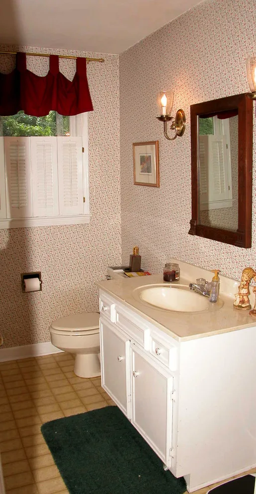 Powder Room Makeover by Kustom Home Design - Photo 3