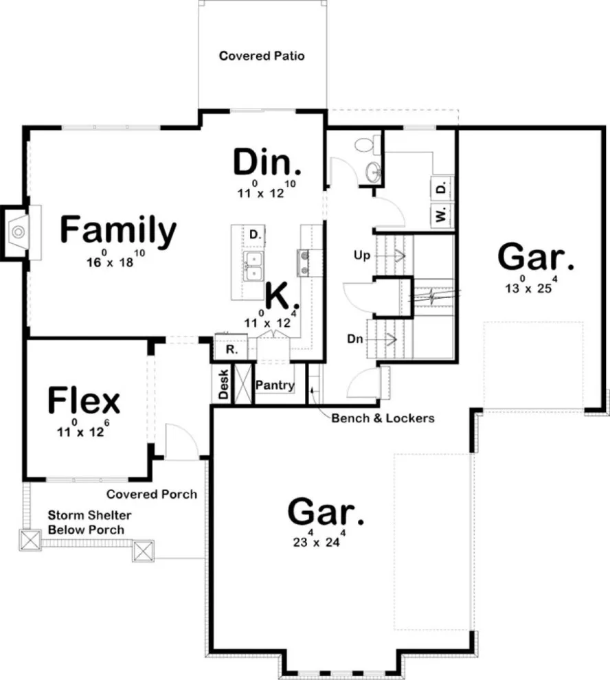 Prairie Home Design 963-00210 by America's Best House Plans - Photo 19