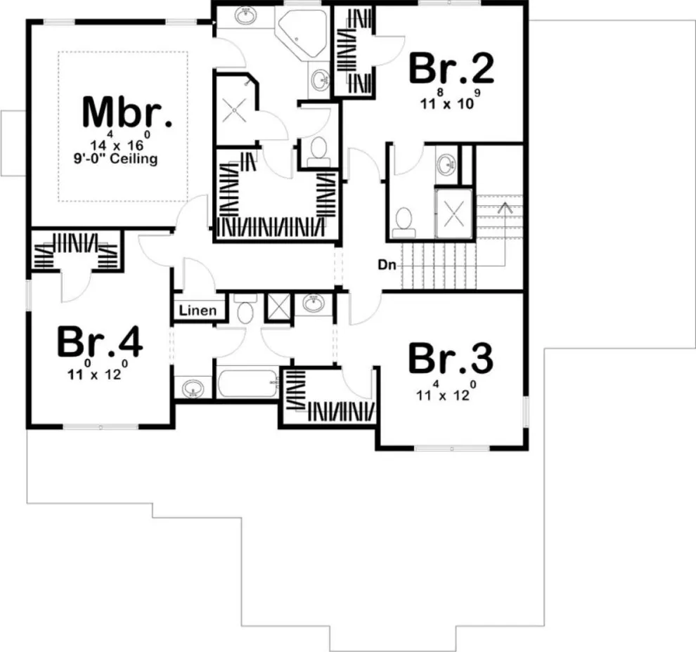 Prairie Home Design 963-00210 by America's Best House Plans - Photo 4
