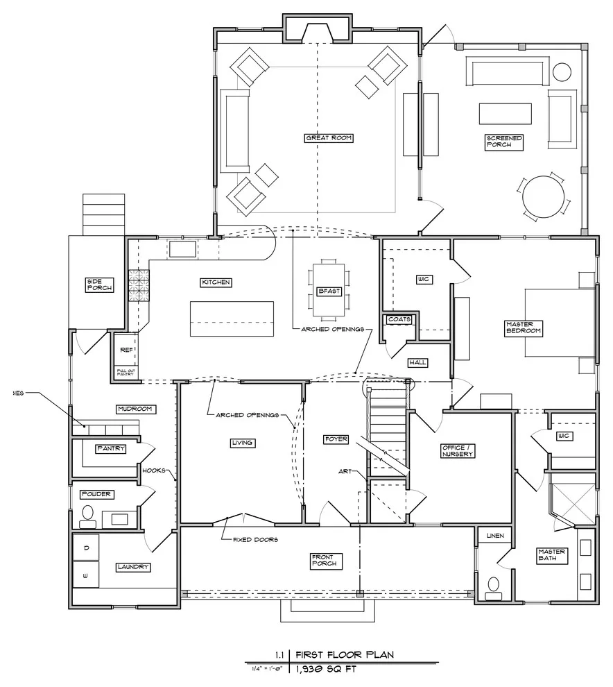 Raleigh Home - Expansion and Complete Renovation by Dawn Christine, Architect PLLC - Photo 15