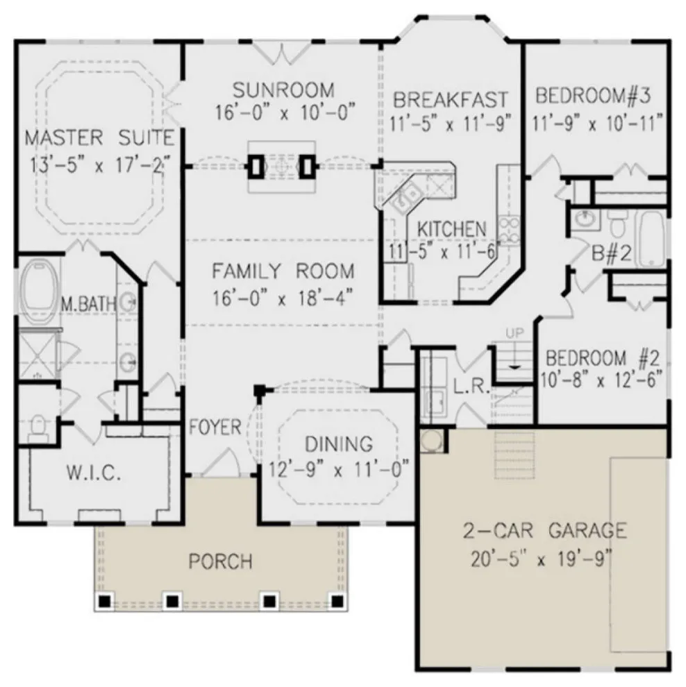 Ranch Home Design 699-00092 by America's Best House Plans - Photo 4
