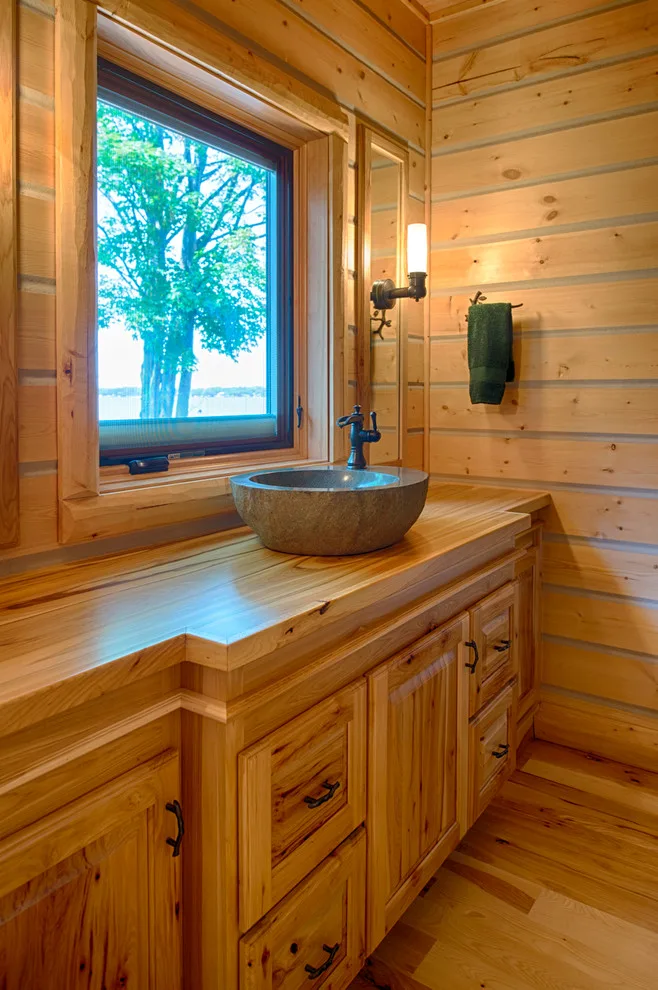Polished Log Cabin by Destree Design Architects, Inc. - Photo 6