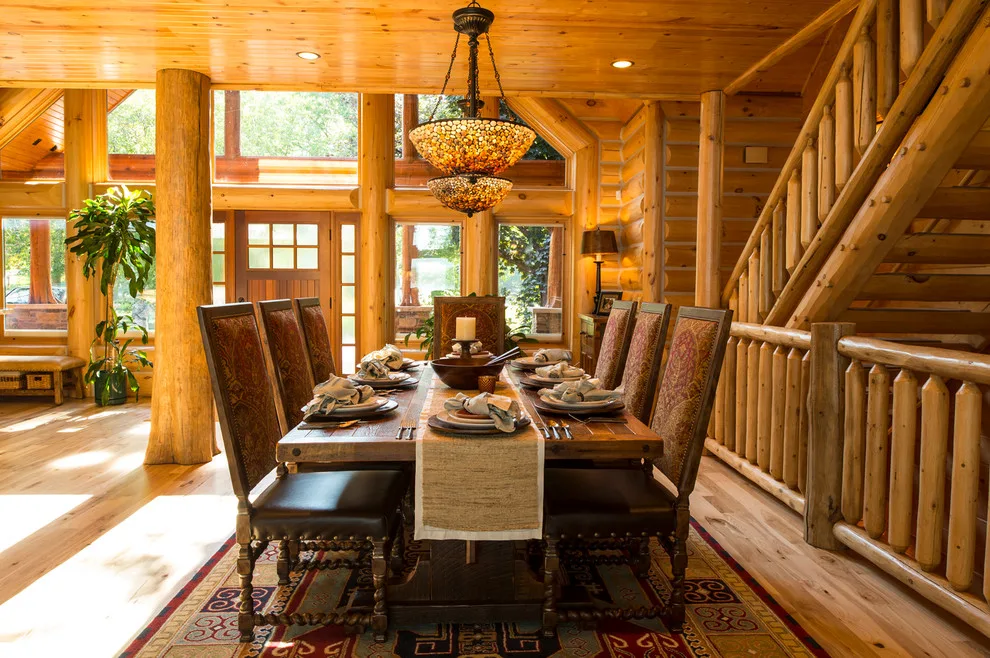 Polished Log Cabin by Destree Design Architects, Inc. - Photo 16