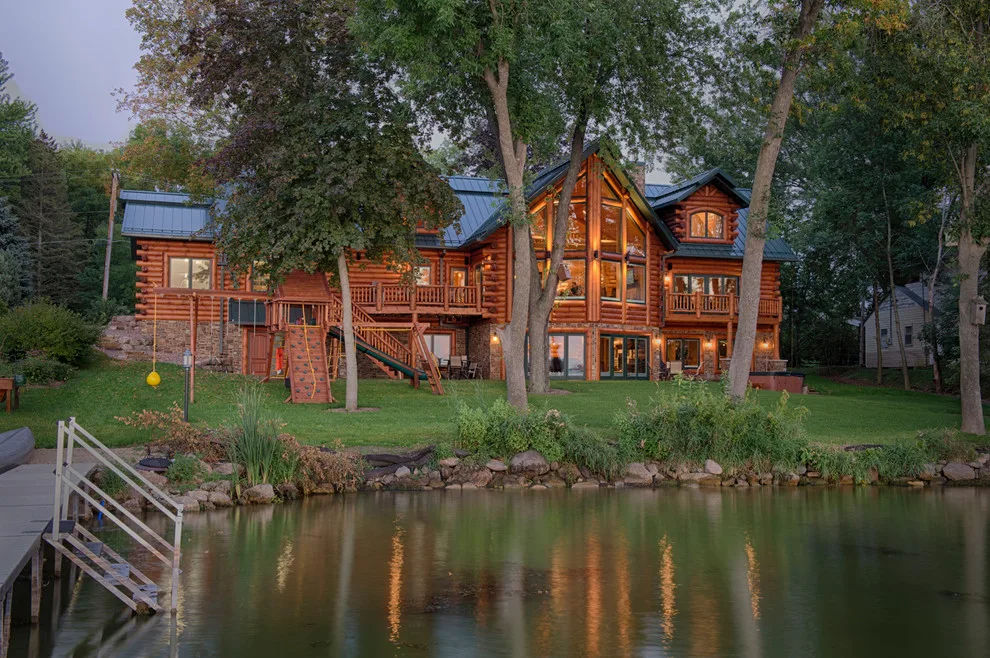 Polished Log Cabin by Destree Design Architects, Inc. - Photo 4