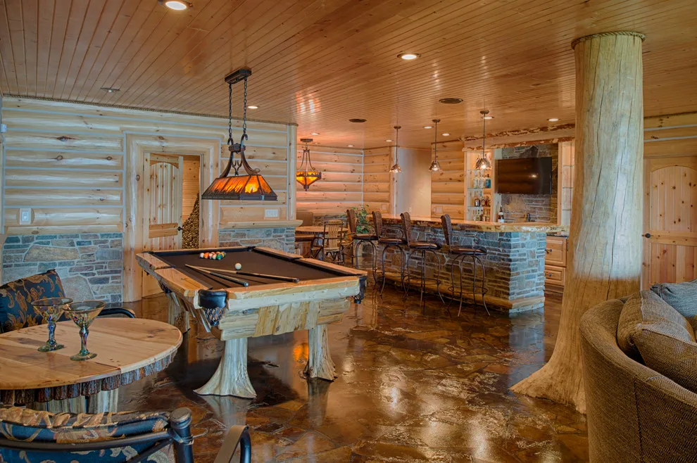 Polished Log Cabin by Destree Design Architects, Inc. - Photo 5
