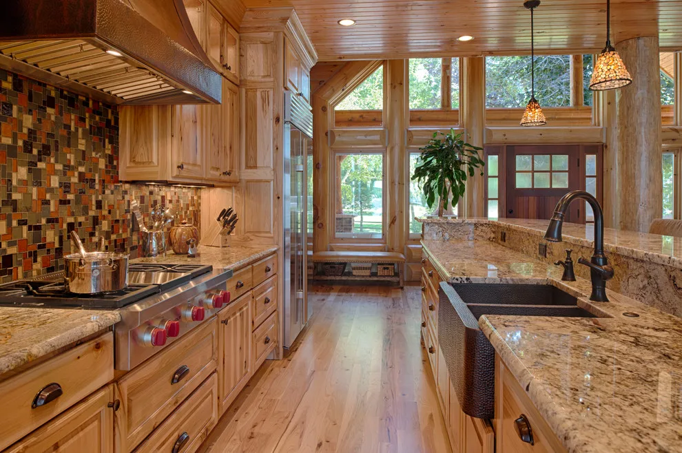Polished Log Cabin by Destree Design Architects, Inc. - Photo 10