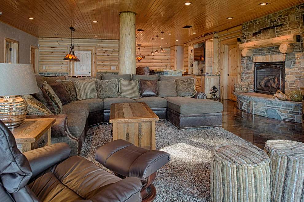 Polished Log Cabin by Destree Design Architects, Inc. - Photo 3