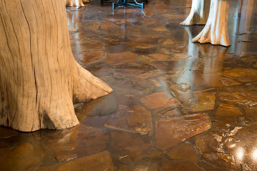 Polished Log Cabin by Destree Design Architects, Inc. - Photo 15