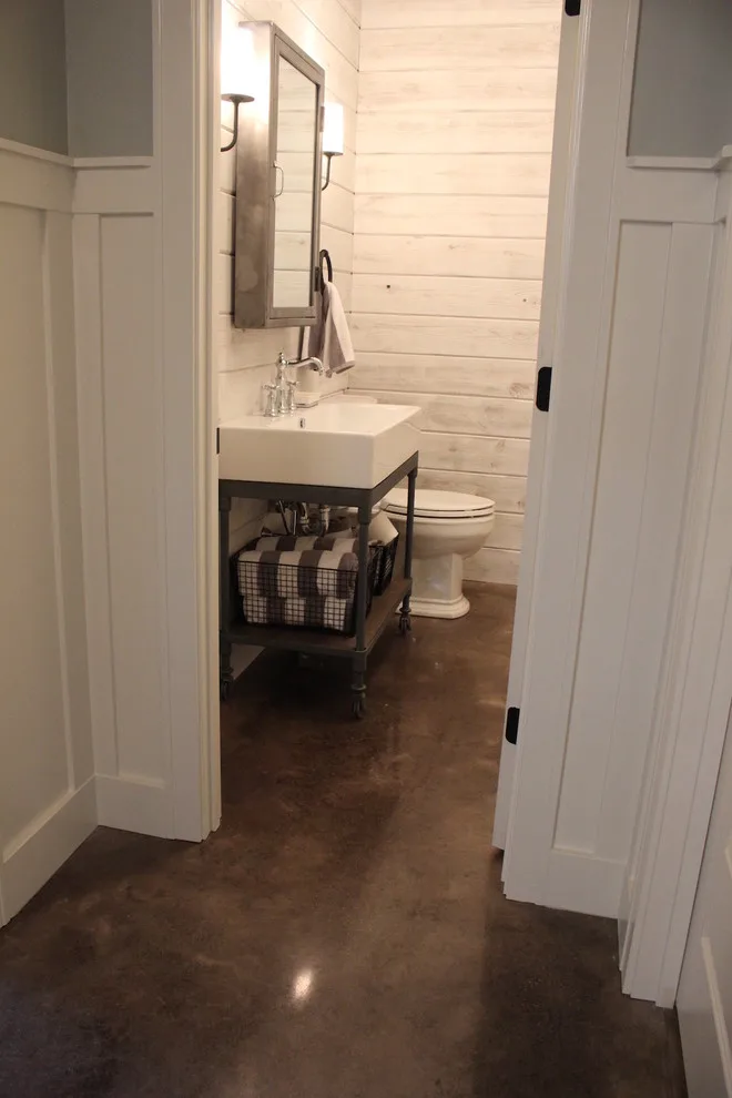 Basement Refinishing and Staining by Dancer Concrete Design - Photo 3