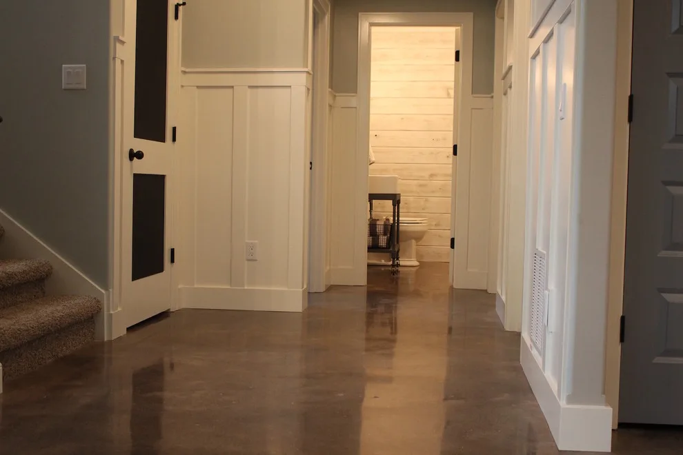 Basement Refinishing and Staining by Dancer Concrete Design - Photo 4