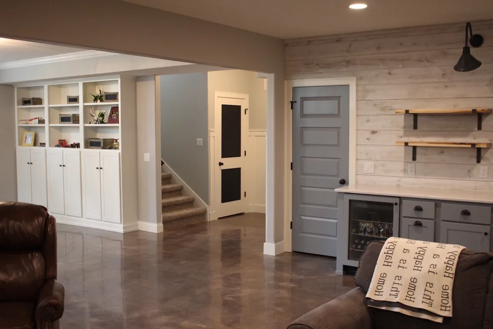 Basement Refinishing and Staining by Dancer Concrete Design - Photo 6