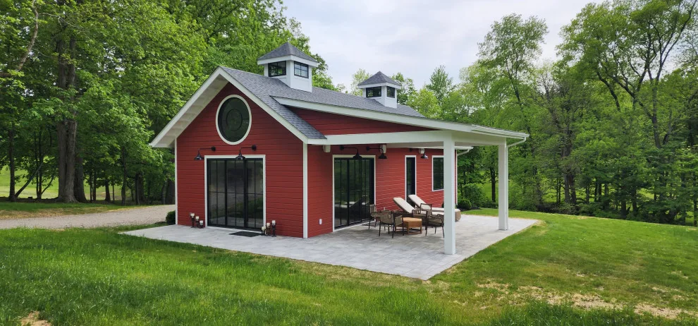 Rhinebeck Swimming Pool House by Josh Payne Architect - Photo 8