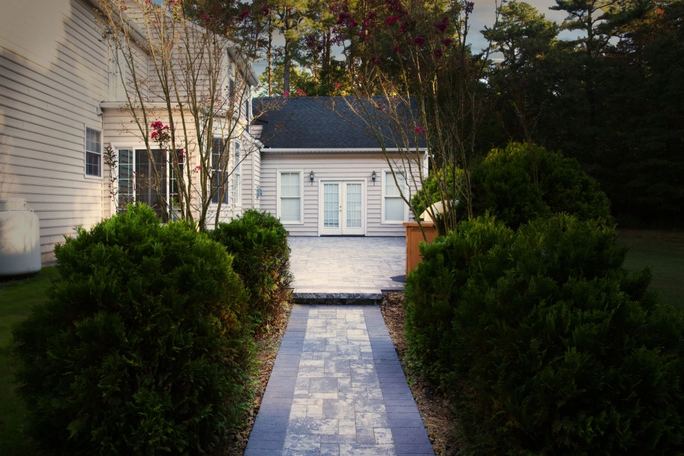 Severn Patio Backyard with new Fence by Valley Deck & Patio - Photo 2