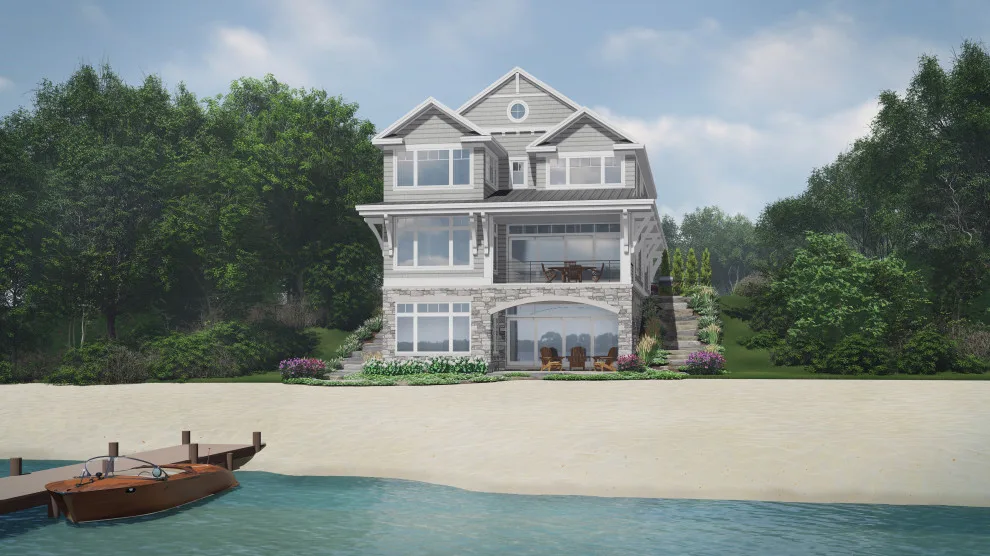 Lakeside Coastal Cottage at Round Lake by 42 North | DESIGN…at Your Doorstep - Photo 2