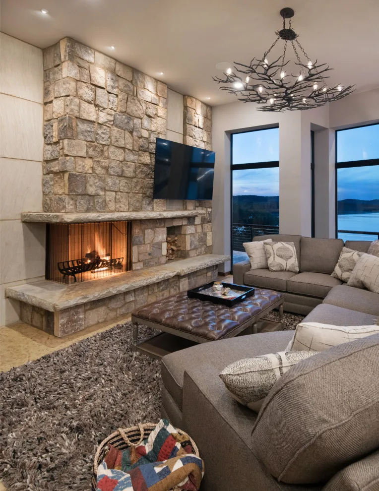 Rustic Contemporary at Table Rock Lake by RDM Architecture - Photo 7