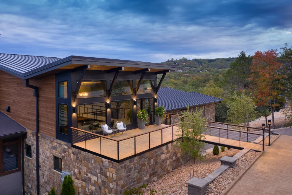 Rustic Contemporary at Table Rock Lake by RDM Architecture - Photo 20