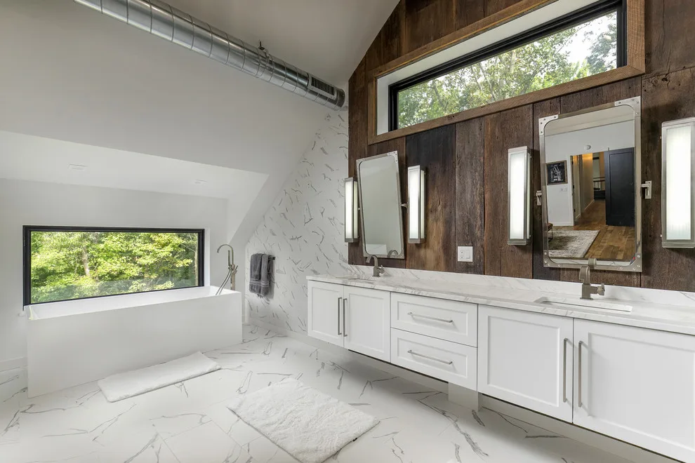Contemporary Rustic Makeover - Portersville, PA by Gaskill Architecture - Photo 5