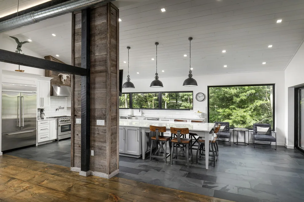 Contemporary Rustic Makeover - Portersville, PA by Gaskill Architecture - Photo 12