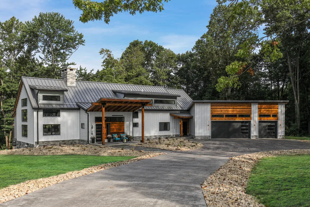 Contemporary Rustic Makeover - Portersville, PA by Gaskill Architecture - Photo 7