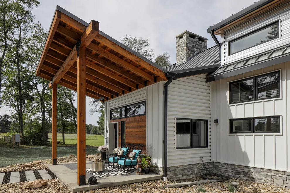 Contemporary Rustic Makeover - Portersville, PA by Gaskill Architecture - Photo 9