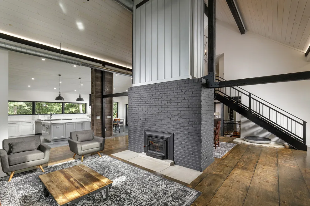 Contemporary Rustic Makeover - Portersville, PA by Gaskill Architecture - Photo 15