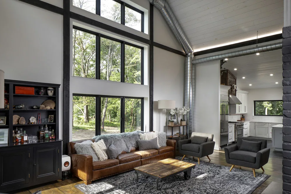 Contemporary Rustic Makeover - Portersville, PA by Gaskill Architecture - Photo 2