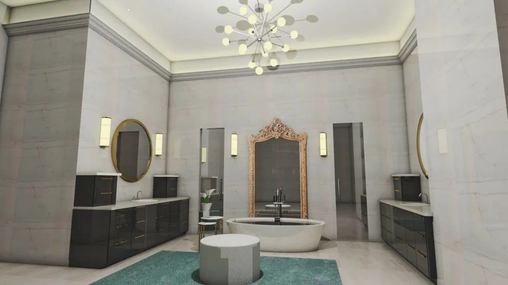 S primary bathroom by Azzul Aqua Studio - Photo 3