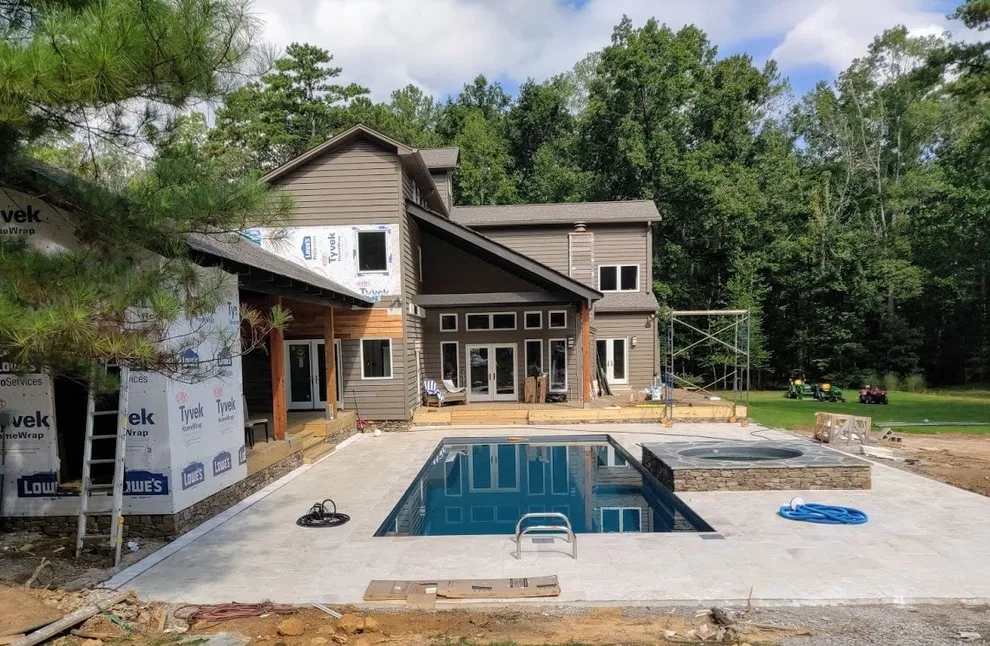 Saddlecreek Poolhouse - Donnie Proctor Construction by John M. Holmes Architect - Photo 6