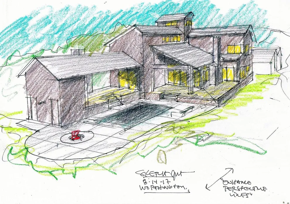 Saddlecreek Poolhouse - Donnie Proctor Construction by John M. Holmes Architect - Photo 4