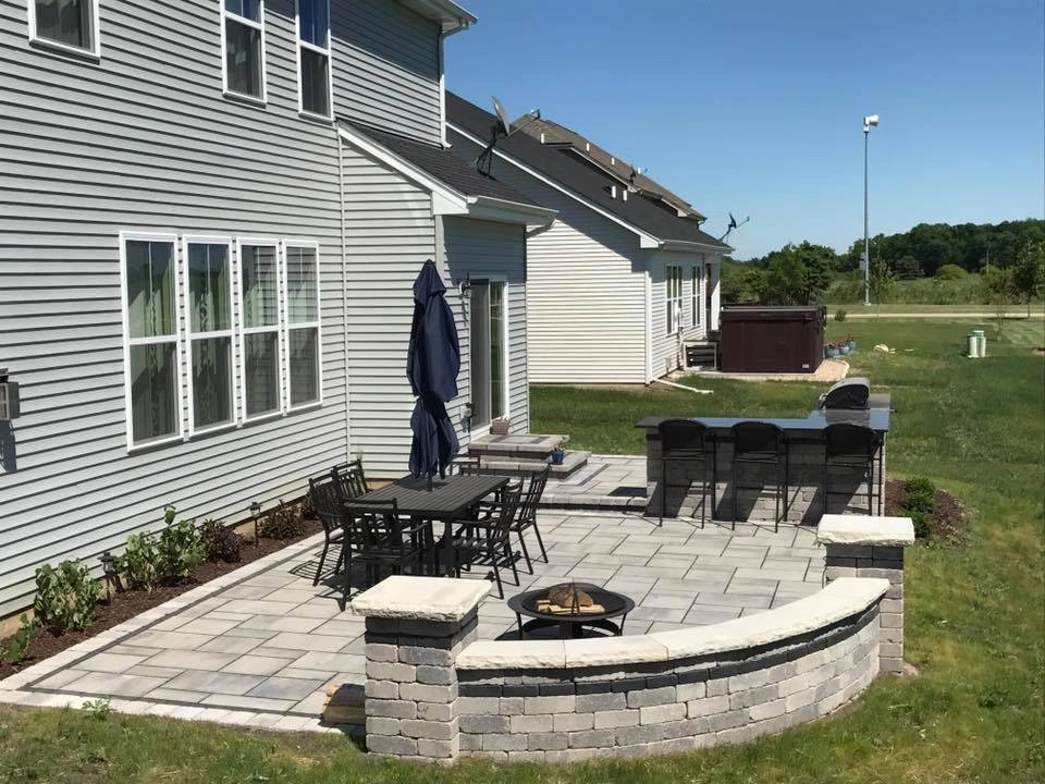 Patio + Bar and Grill Project by Vidal Landscaping & Snow Plowing - Photo 4