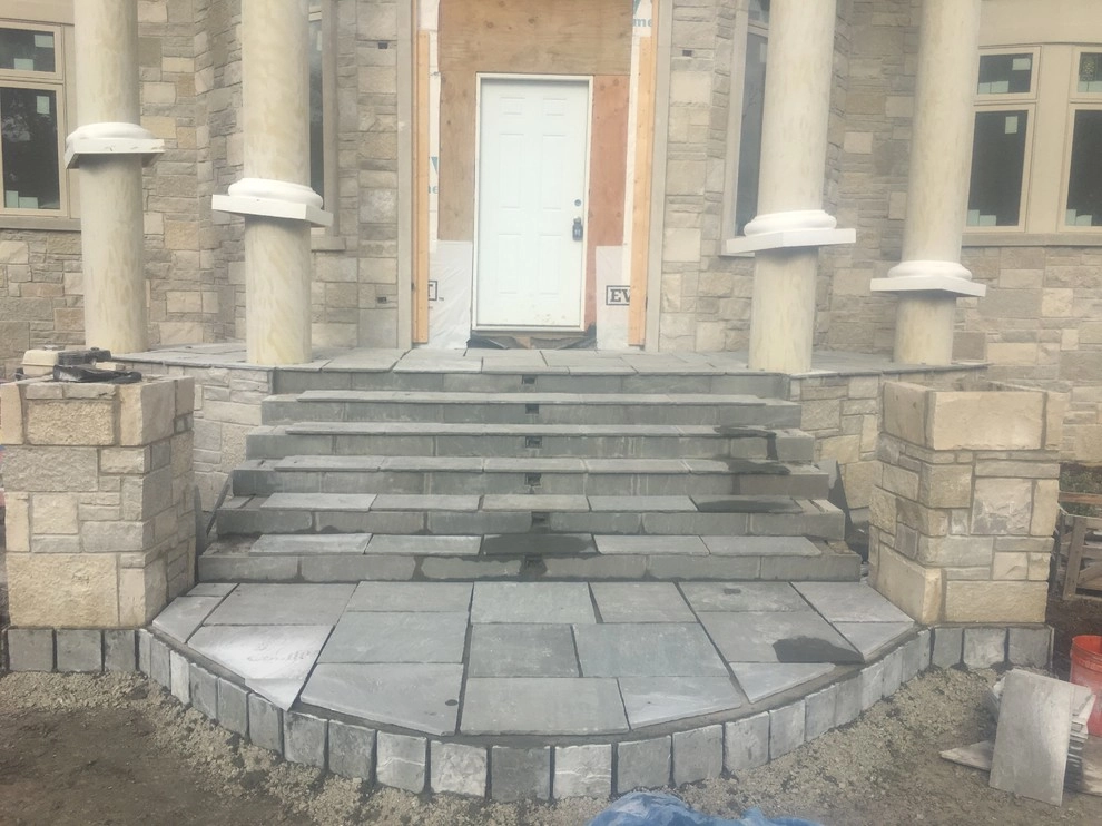brick driveway by Vidal Landscaping & Snow Plowing - Photo 3