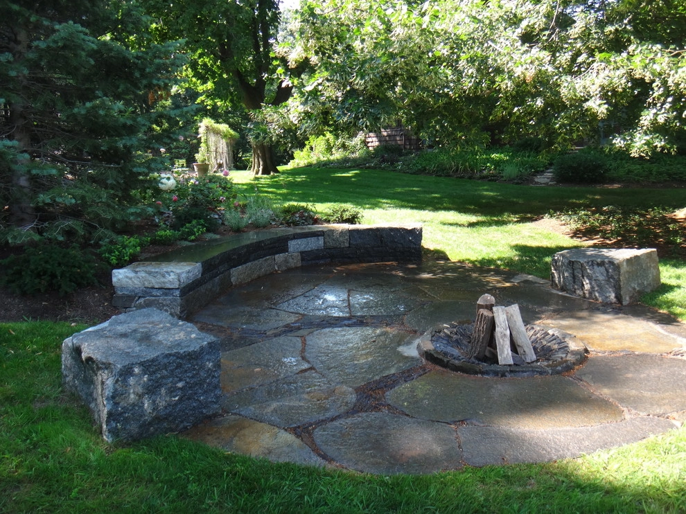 Winchester Fire Pit by Village Stonesmith Gardens & Masonry - Photo 4
