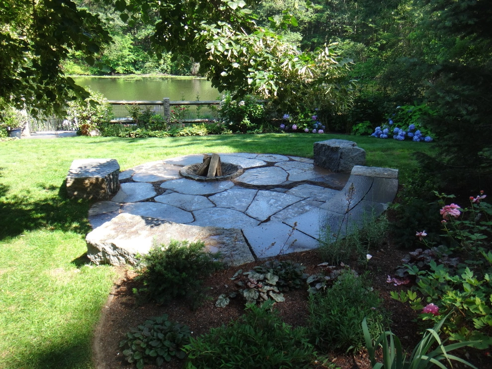 Winchester Fire Pit by Village Stonesmith Gardens & Masonry - Photo 2