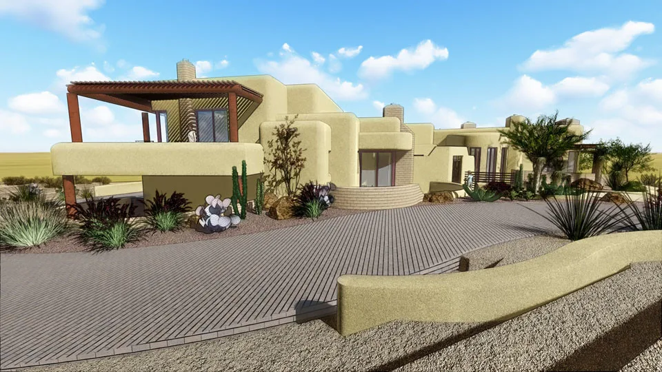 Santa Fe and Pueblo 877 by Soloway Designs Inc | Architecture + Interiors AIA - Photo 3