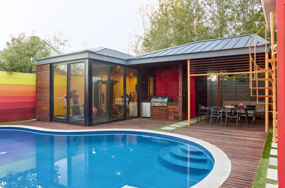 Vibrant Outdoor Transformation by Nathan Fell Architecture - Photo 15