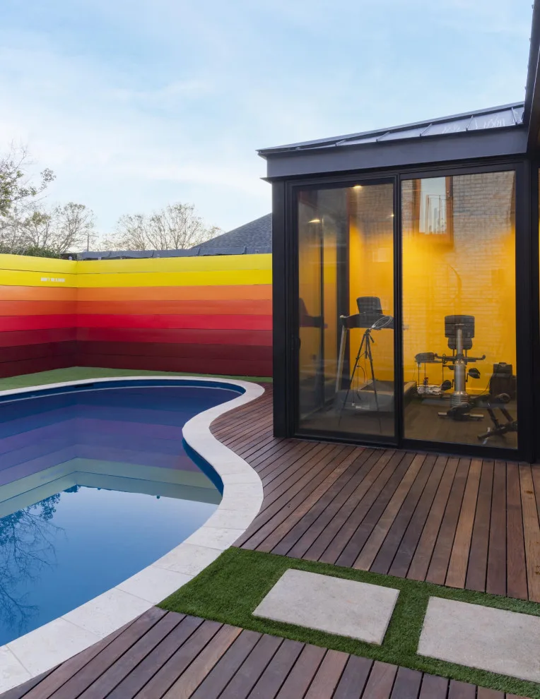 Vibrant Outdoor Transformation by Nathan Fell Architecture - Photo 11